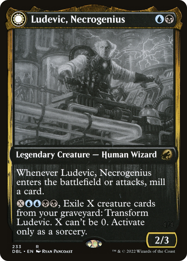 Ludevic, Necrogenius // Olag, Ludevic's Hubris [Innistrad: Double Feature]-3