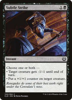 Subtle Strike [Kaladesh]-1