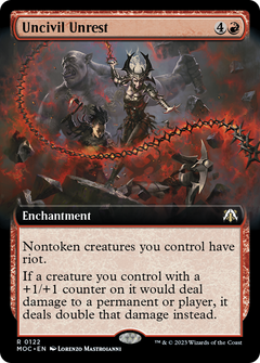 Uncivil Unrest (Extended Art) [March of the Machine Commander]-1