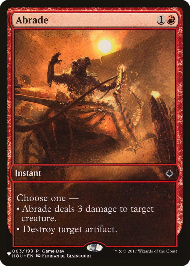 Abrade [The List]-1