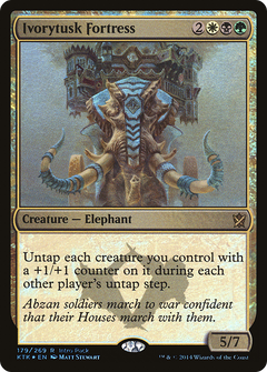 Ivorytusk Fortress (Intro Pack) [Khans of Tarkir Promos]-1