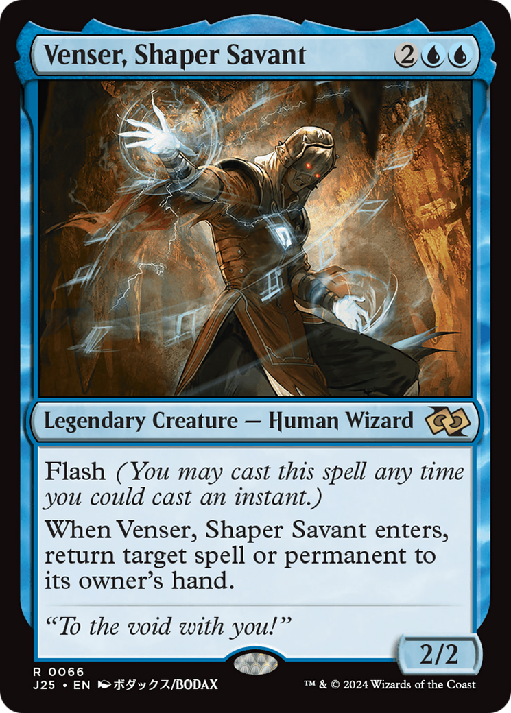 Venser, Shaper Savant (Anime) (J25-066) - Foundations Jumpstart-1