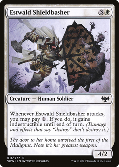 Estwald Shieldbasher [Innistrad: Crimson Vow]-1