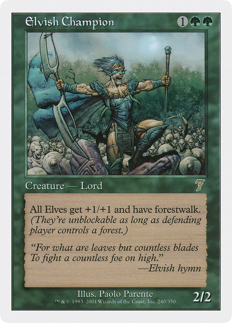 Elvish Champion (7ED-240) - 7th Edition-1