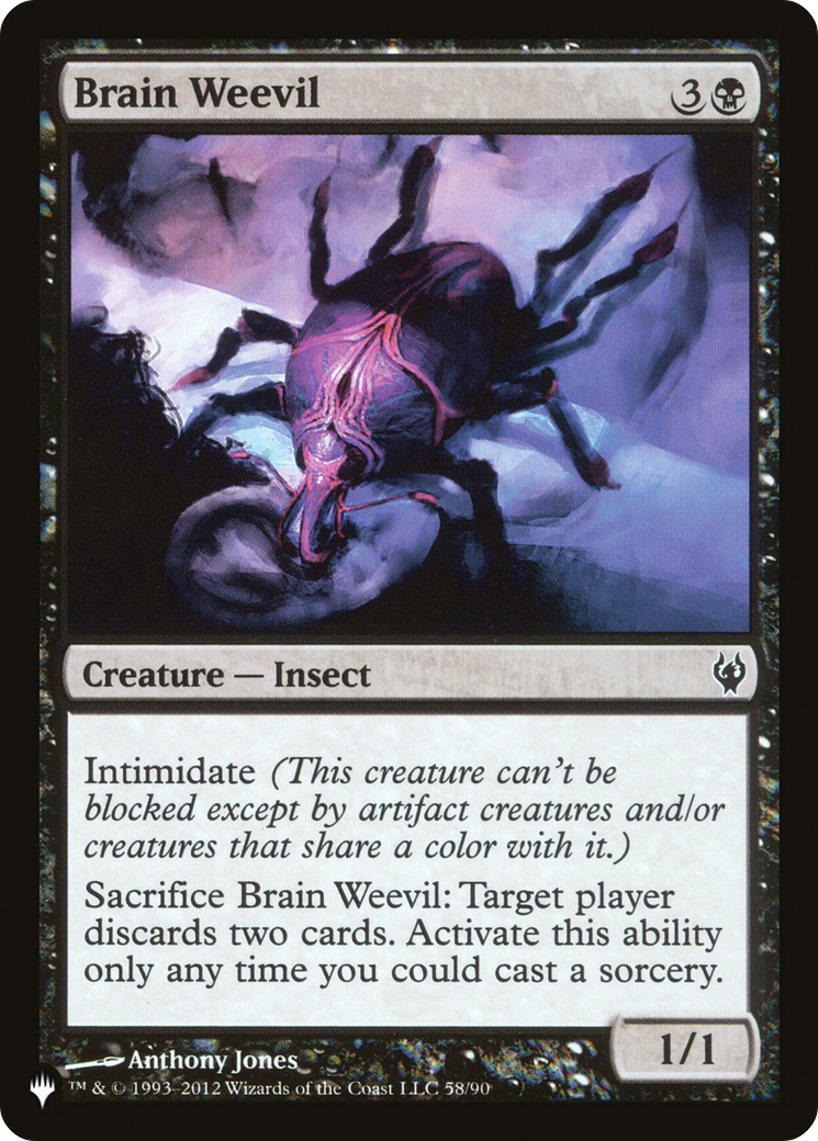 Brain Weevil [The List]-1