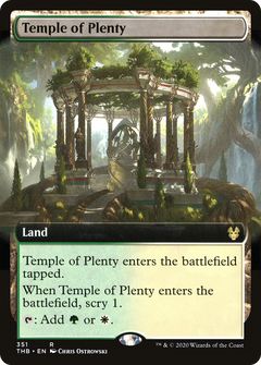 Temple of Plenty (Extended Art) [Theros Beyond Death]-1