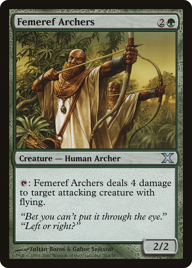 Femeref Archers [Tenth Edition]-1