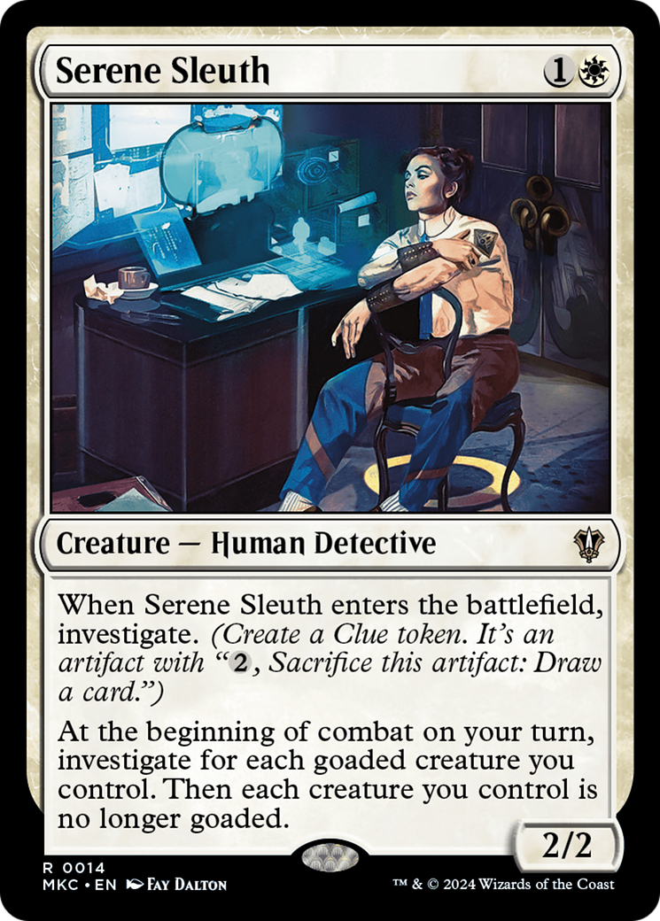 Serene Sleuth [Murders at Karlov Manor Commander]-1