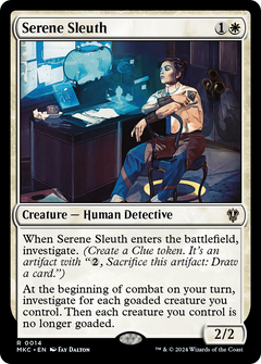 Serene Sleuth [Murders at Karlov Manor Commander]-1