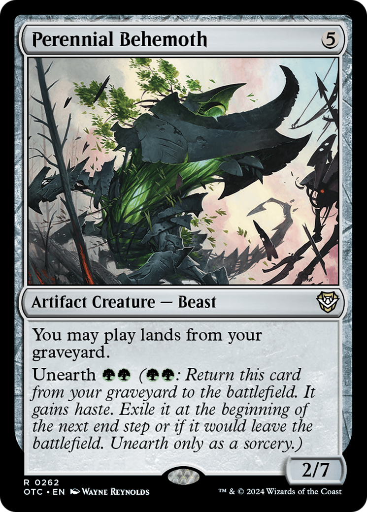 Perennial Behemoth [Outlaws of Thunder Junction Commander]-1