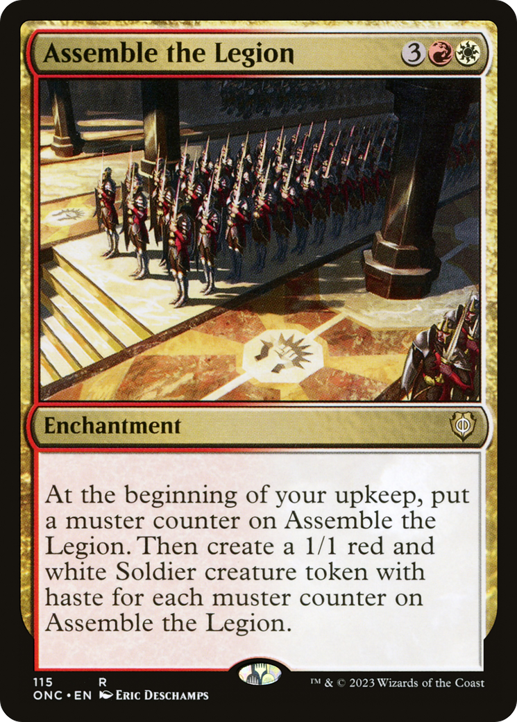 Assemble the Legion [Phyrexia: All Will Be One Commander]-1