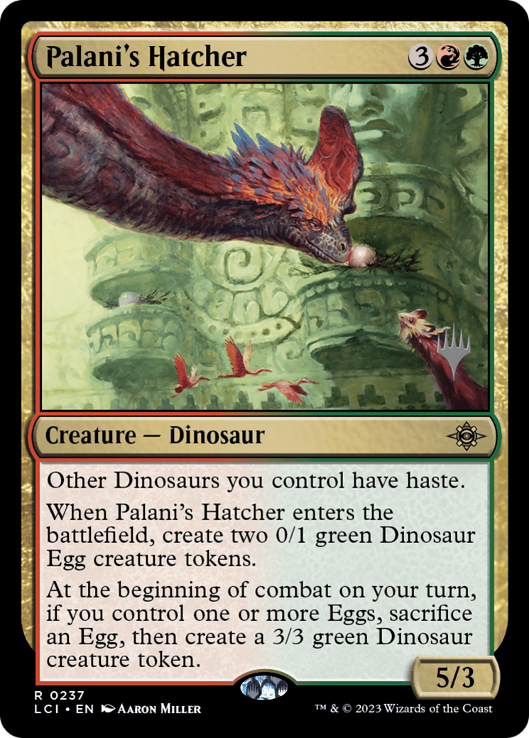 Palani's Hatcher (Promo Pack) [The Lost Caverns of Ixalan Promos]-1