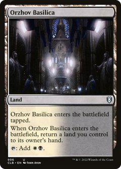 Orzhov Basilica [Commander Legends: Battle for Baldur's Gate]-1