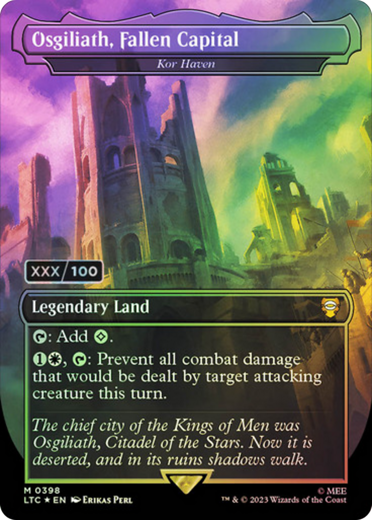 Osgiliath, Fallen Capital - Kor Haven (Serialized) [The Lord of the Rings: Tales of Middle-Earth Commander]-1