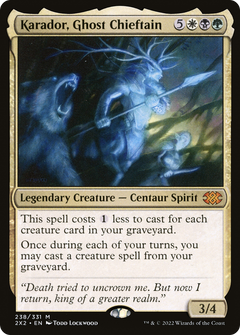 Karador, Ghost Chieftain [Double Masters 2022]-1