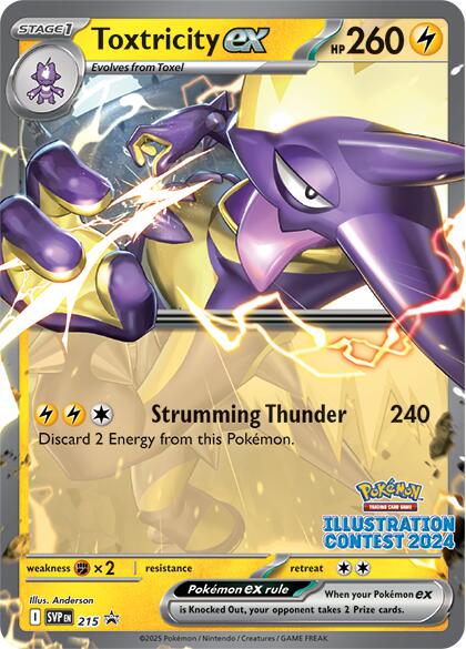 Toxtricity ex (215) [Scarlet & Violet: Black Star Promos]-1