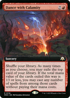 Dance with Calamity (Extended Art) [March of the Machine Commander]-1