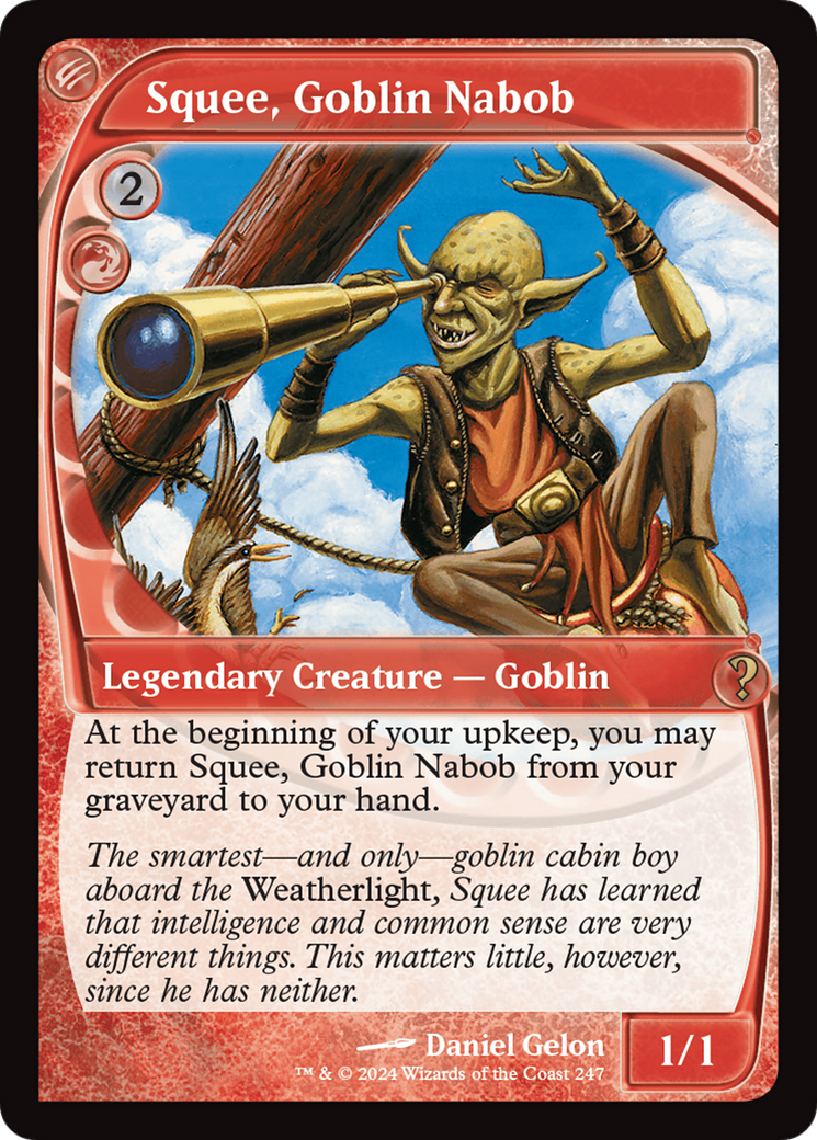 Squee, Goblin Nabob (Future Sight) [Mystery Booster 2]-1