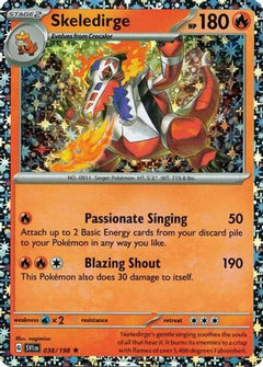 Skeledirge 038/198  - Holofoil Miscellaneous Cards & Products - Rare-1
