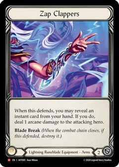 Zap Clappers [AST005] (Armory Deck: Aurora)  Rainbow Foil-1