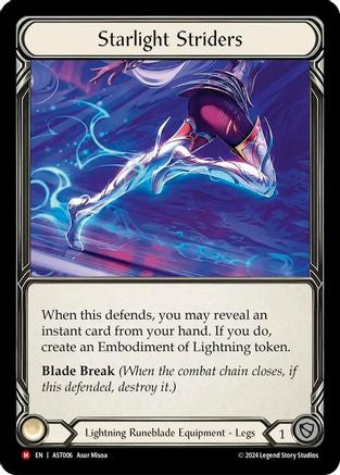 Starlight Striders [AST006] (Armory Deck: Aurora)  Rainbow Foil-1