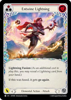 Entwine Lightning (Red) [AST009] (Armory Deck: Aurora)-1