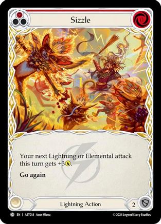 Sizzle (Red) [AST018] (Armory Deck: Aurora)-1