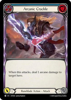 Arcanic Crackle (Blue) [AST024] (Armory Deck: Aurora)-1
