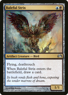 Baleful Strix (PC2-082) - Planechase 2012 Foil-1
