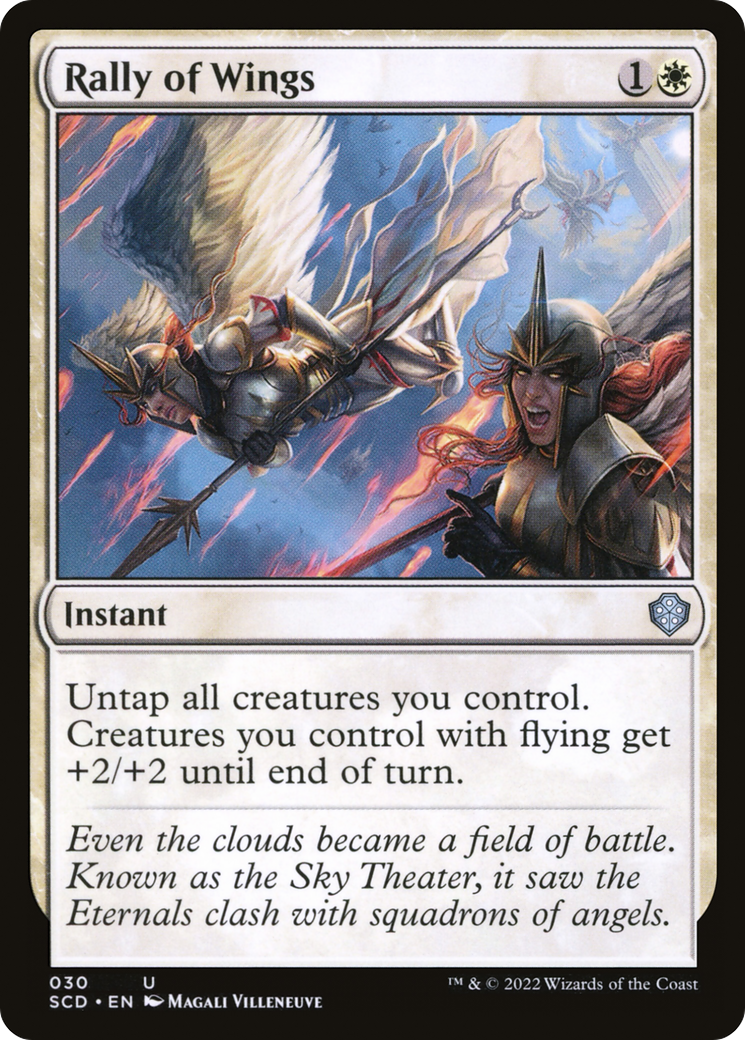 Rally of Wings [Starter Commander Decks]-1