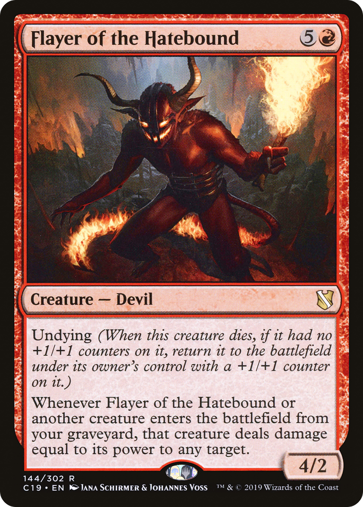 Flayer of the Hatebound [Commander 2019]-1