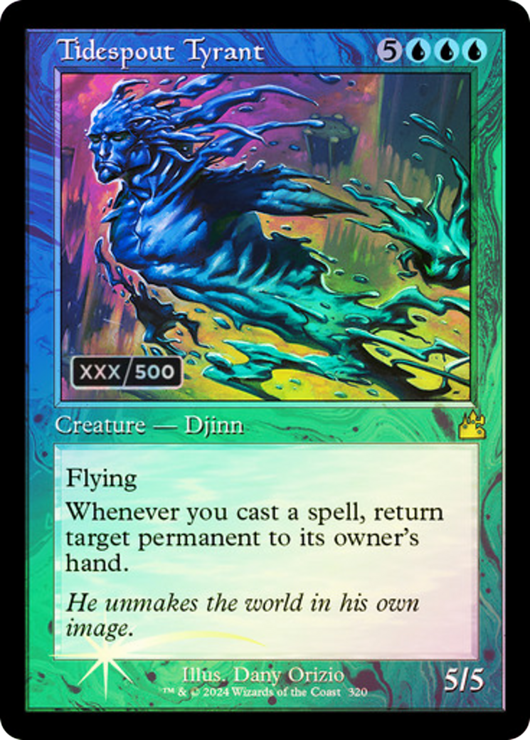 Tidespout Tyrant (Retro) (Serialized) [Ravnica Remastered]-1