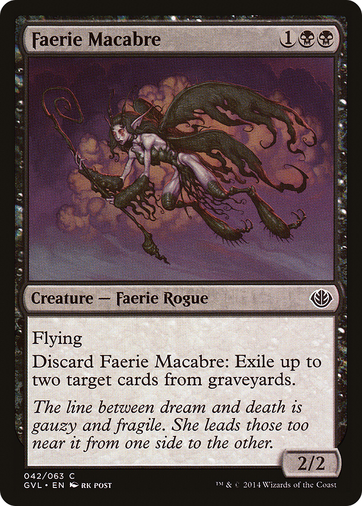 Faerie Macabre (Garruk vs. Liliana) [Duel Decks Anthology]-1