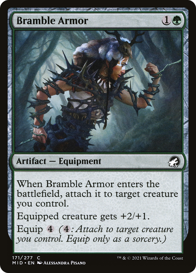 Bramble Armor [Innistrad: Midnight Hunt]-1