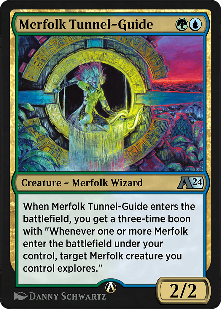 Merfolk Tunnel-Guide (YLCI-025) - Alchemy: Ixalan-1