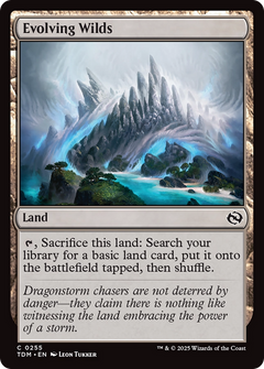 Evolving Wilds [Tarkir: Dragonstorm]-1