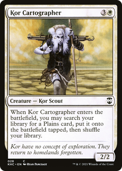Kor Cartographer [Kaldheim Commander]-1