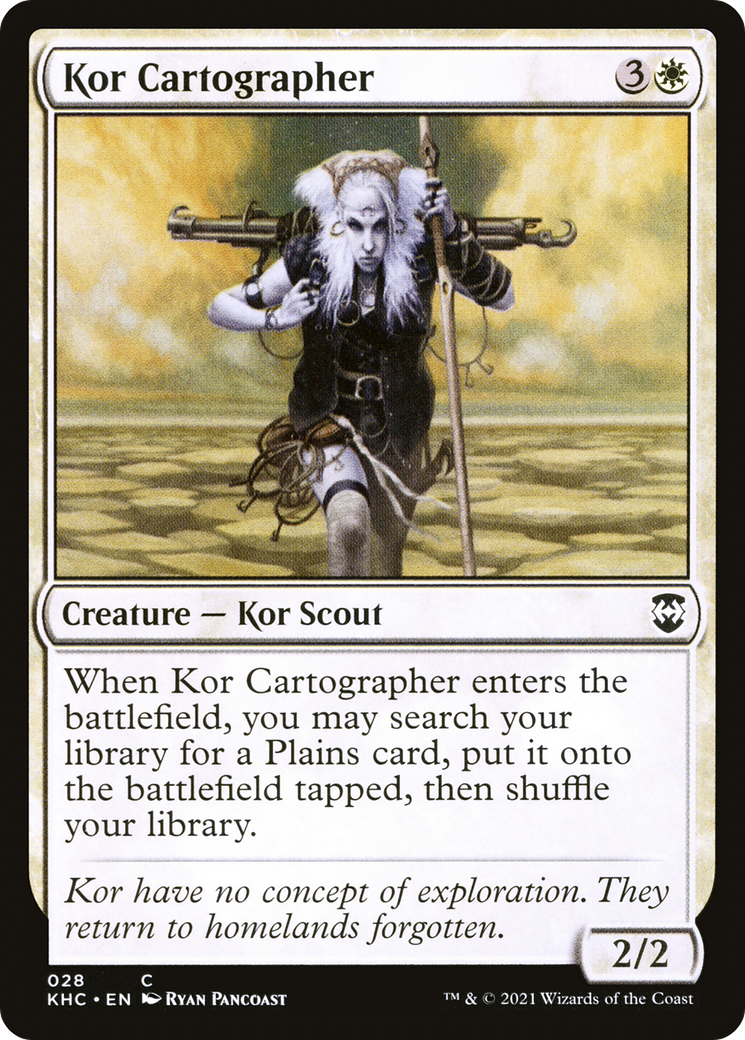 Kor Cartographer [Kaldheim Commander]-1