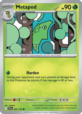 Metapod (002/159) [Scarlet & Violet: Journey Together]-1