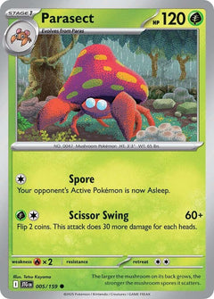 Parasect (005/159) [Scarlet & Violet: Journey Together]-1