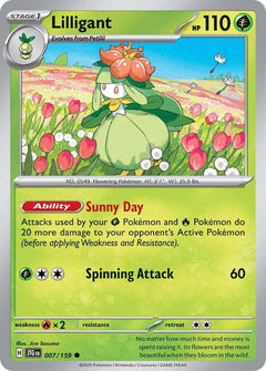 Lilligant (007/159) [Scarlet & Violet: Journey Together]-1
