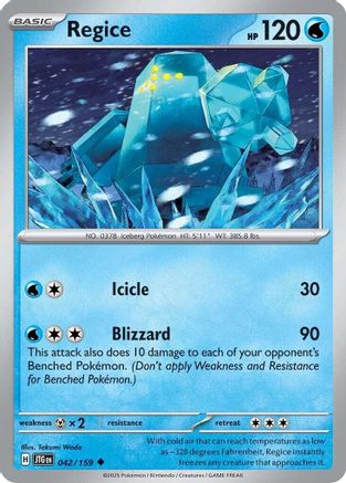 Regice (042/159) [Scarlet & Violet: Journey Together]-1