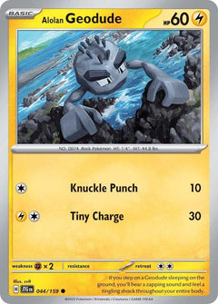 Alolan Geodude (044/159) [Scarlet & Violet: Journey Together]-1