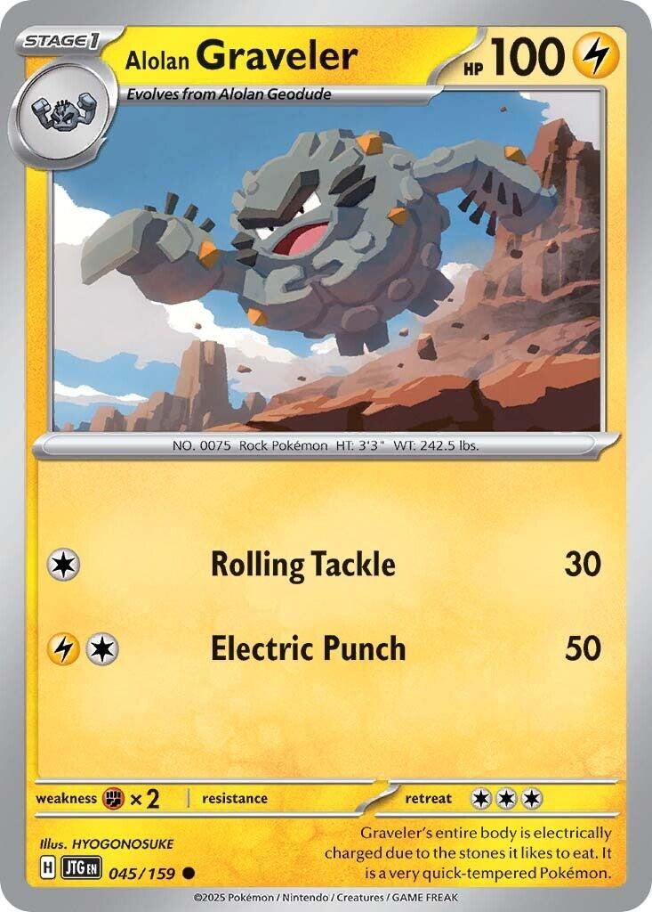 Alolan Graveler (045/159) [Scarlet & Violet: Journey Together]-1