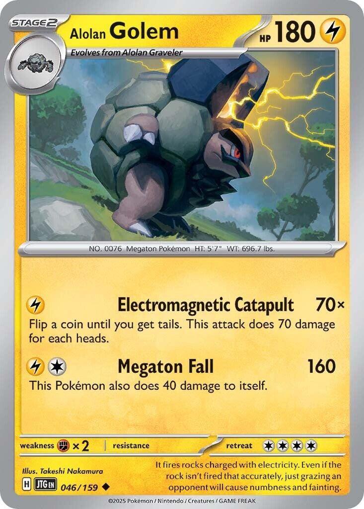 Alolan Golem (046/159) [Scarlet & Violet: Journey Together]-1