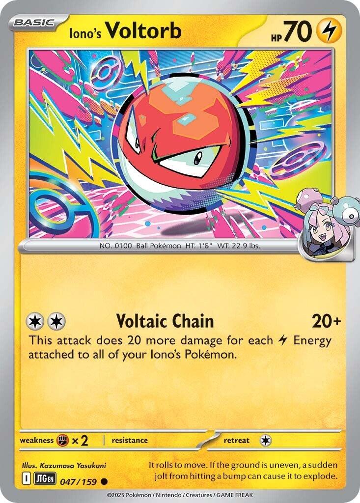 Iono's Voltorb (047/159) [Scarlet & Violet: Journey Together]-1