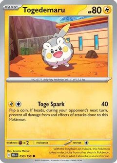 Togedemaru (050/159) [Scarlet & Violet: Journey Together]-1