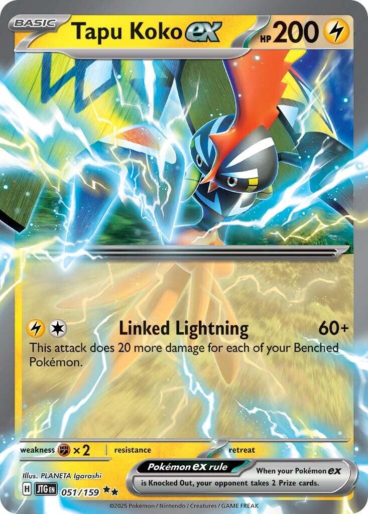 Tapu Koko ex (051/159) [Scarlet & Violet: Journey Together]-1