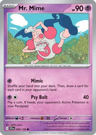 Mr. Mime (058/159) [Scarlet & Violet: Journey Together]-1