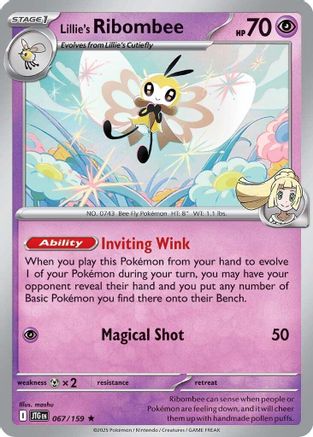 Lillie's Ribombee (067/159) [Scarlet & Violet: Journey Together]-1